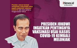 Infografis Presiden Ingatkan Masyarakat untuk Vaksinasi Covid-19