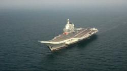 Kapal Induk China Shandong Berlayar Lewati Selat Taiwan