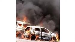 4 Mobil Terbakar di Banjarbaru Diduga Faktor Cuaca Panas, 2 Hangus Sisa Rangka