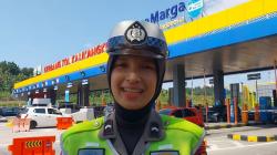 Cerita Polwan Cantik Rela Tak Kumpul dengan Keluarga di Hari Raya Idul Fitri demi Tugas<