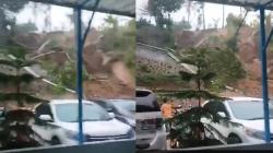 Tebing Pemancingan di Paseh Bandung Longsor, Sejumlah Motor dan Mobil Tertimbun