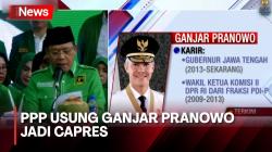 PPP Resmi Umumkan Ganjar Pranowo sebagai Bakal Capres 2024