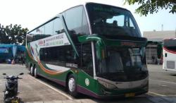 Berani Beda, Bus Double Decker Ini Satu-satunya yang Masuk Madura