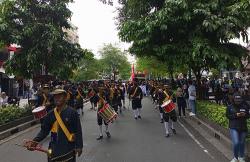 Istimewa, Bregodo Yogyakarta Kawal Aksi Buruh di Sepanjang Jalan Malioboro