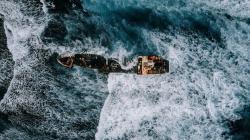 Setahun Lebih Terdampar di Selatan Garut, Kapal Tanker Edricko 3 Nyaris Tenggelam