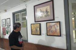Angkat Tema Bergembira Menggambar, 32 Komunitas Seni Gelar Pameran di Bapas Kelas I Yogyakarta
