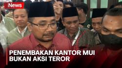 Menteri Agama Yakin Penembakan Kantor MUI Bukan Aksi Teror