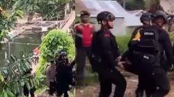 Heboh Penemuan Benda Diduga Mortir di Aliran Sungai Riam Kanan, Langsung Diledakkan<