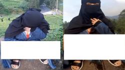 Perempuan Bercadar Pamer Kelamin di Ciwidey Bandung Tertangkap, Terancam 12 Tahun Penjara<