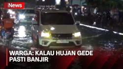 Diguyur Hujan, Sejumlah Ruas Jalan di Jakarta Tergenang Banjir<