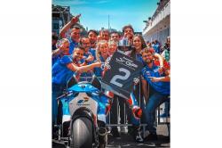 Lagi! Pembalap Pertamina Mandalika SAG Racing Team Naik Podium di Moto2 Portugal
