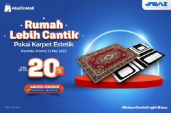 Saatnya Ganti Koleksi Karpetmu dengan Jamas Carpet, Ada Diskon sampai 20 Persen + Gratis Ongkir di AladinMall!
