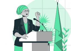 Kumpulan Contoh Pidato Bahasa Arab Pendek tentang Pendidikan dan Akhlak