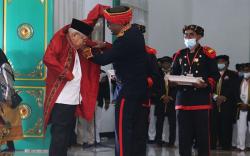 Wapres Ma'ruf Amin Terima Gelar Adat Kehormatan Kesultanan Tidore