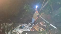 Tebing Setinggi 8 Meter Longsor di Padalarang KBB, Rumah Warga Terancam Ambruk