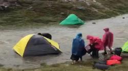 Alun-alun Suryakancana Gunung Gede Pangrango Terendam, Jalur Pendakian Ditutup