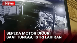 Ditinggal Menunggu Istri Lahiran, Sepeda Motor yang Terparkir di Sukabumi Dicuri