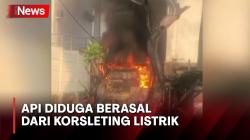 3 Rumah Semi Permanen Terbakar di Cilincing, Penghuni Berhasil Selamatkan Diri