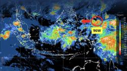 BMKG: Bibit Siklon Tropis 96W Terdeteksi di Utara Papua, Waspada Gelombang Tinggi<