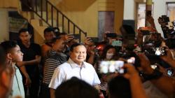 Prabowo Bertemu Relawan Jokowi di Solo Didampingi Gibran