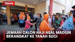 Penuh Haru! 157 Jemaah Calon Haji Kota Madiun Diberangkatkan ke Tanah Suci