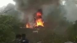 Helikopter TNI AD Jatuh di Area Perkebunan Rancabali Bandung, Warga Panik<