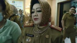Ditanya Soal Pemanggilan di KPK, Kadinkes Lampung Reihana Bungkam