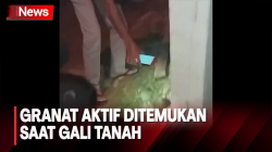 Penemuan Granat Aktif di Palembang, Pekerja Pembangunan Pipa PDAM Kaget