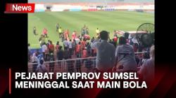Serangan Jantung, Pejabat Pemprov Sumsel Meninggal saat Main Sepak Bola Piala Gubernur<