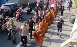  Polda Jateng Terjunkan Ribuan Personel Amankan Rangkaian Perayaan Waisak di Jawa Tengah