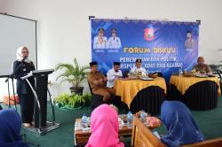 Hadiri Forum Diskusi, Wabup Bone Bolango Tegaskan Ingin Kontribusi untuk Perempuan