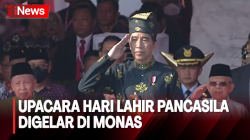 4 Ribu Peserta Ikuti Upacara Peringatan Hari Lahir Pancasila di Monas, Dipimpin Presiden Jokowi