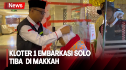  359 Jemaah Haji Kloter 1 Embarkasi Solo Tiba Perdana di Makkah