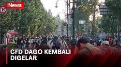 Ribuan Warga Bandung Padati CFD Dago setelah 3 Tahun Ditiadakan<