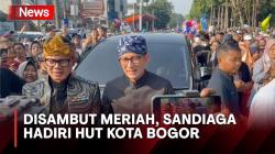 Meriah! Sandiaga Uno Hadiri Hari Jadi Kota Bogor ke-541
