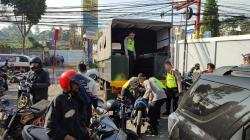 Ratusan Pemotor Ditilang di Lembang KBB, Dominan Pakai Knalpot Bising<