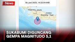 Gempa Magnitudo 5,1 di Sukabumi Hebohkan Netizen