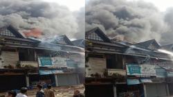 Yuyun Korban Kebakaran Pasar Induk Caringin Bandung Terjebak Kobaran Api seusai Laksanakan Salat Zuhur<