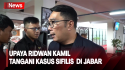  Jabar Duduki Peringkat 2 Kasus Sifilis Terbanyak, Begini Upaya Ridwan Kamil <