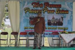 Ribuan Pedagang Pasar Godean Sleman Kirab Boyongan dari Pasar Transit ke Relokasi