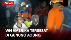  Naik Gunung Tanpa Pemandu, Warga Florida Amerika Tersesat di Gunung Agung
