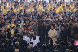 Bangga Ada Orang Indonesia Timur di Holding Pertahanan DEFEND ID, Prabowo: Kalau Sudah Yakin, Hatinya Pasti Setia