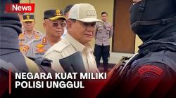 Prabowo Subianto: Negara yang Kuat dan Berhasil Selalu Memiliki Polisi Unggul, Hebat serta Dicintai Rakyat
