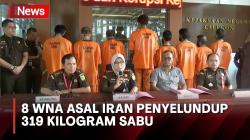 8 WNA Asal Iran Penyelundup 319 Kilogram Sabu ke Banten Segera Disidang