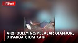 Viral! Aksi Pelajar di Cianjur Disuruh Cium Kaki hingga Ditendang<