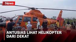 Hari Terakhir Heli Expo Asia 2023, Pengunjung Membeludak dan Antusias untuk Melihat Helikopter dari Dekat