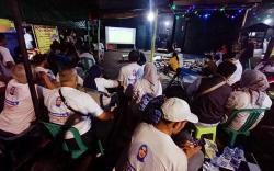 Keseruan Nobar Timnas Indonesia vs Argentina Digelar RPA Perindo