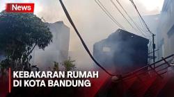 7 Rumah Warga di Kota Bandung Dilahap Api, 15 Unit Damkar Diterjunkan