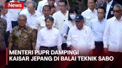 Didampingi Menteri PUPR, Kaisar Jepang Kunjungi Balai Teknik Sabo