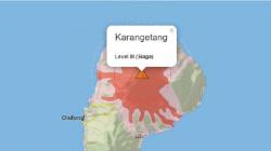 Jarak Luncur Guguran Lava Gunung Karangetang Diperkirakan hingga 1.500 Meter
